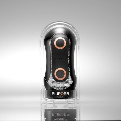 Мастурбатор Tenga Flip Orb Strong &mdash; Orange Crash, с изменяемым сжатием, со стимулирующими шариками SO3323 фото