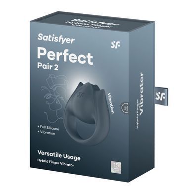 Вибратор на палец и эрекционное кольцо 2в1 Satisfyer Perfect Pair 2 SX2168 фото