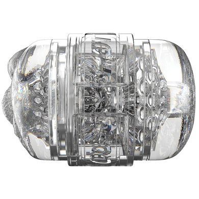 Двосторонній мастурбатор Fleshlight Quickshot Stoya, компактний, наскрізний, зі зліпка вульви та ануса SX0680 фото
