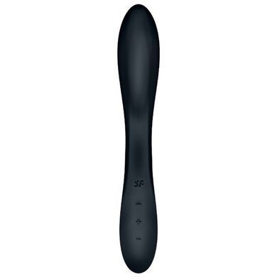 Вібратор із перлинною стимуляцією точки G Satisfyer Rrrolling Explosion Black SO6074 фото