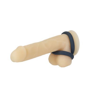Подвійне ерекційне кільце LUX Active &ndash; Tug &ndash; Versatile Silicone Cock Ring SO5574 фото