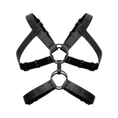Портупея Bedroom Fantasies: Rocco Bondage Harness, черная SO8827 фото