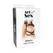 Портупея кожаная женская Art of Sex - Leather Sheron L-2XL, черная SO9749 фото 5