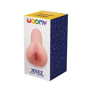 Мастурбатор-вагіна Wooomy Jeeez Masturbator Vagina, м&rsquo;які відкриті губи, 11,6х5,4 см SO7404 фото