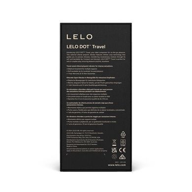 Клиторальный вибратор LELO DOT Travel Pink SX2551 фото