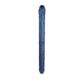 Фаллоимитатор двойной Strap-On-Me DOUBLE DONG REALISTIC DILDO - SNAKY METALLIC COLOR SX1389 фото