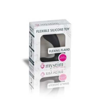 Массажер простаты Mystim Flexing Flavio с моделированием формы для электростимулятора, диаметр 3 см SO2970 фото