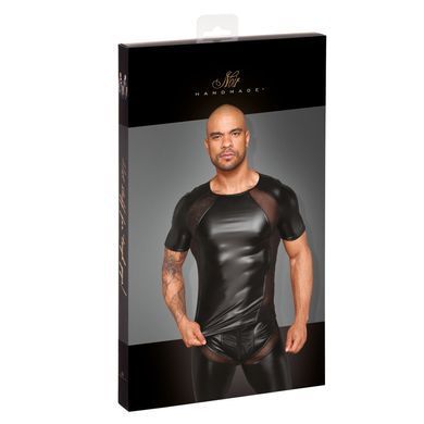 Футболка с мокрым эффектом Noir Handmade H056 Men's T-shirt made of powerwetlook, M SX0086 фото