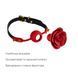 Розкішний кляп у вигляді троянди Zalo - Rose Ball Gag, подвійне використання SO6690 фото 10