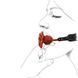 Розкішний кляп у вигляді троянди Zalo - Rose Ball Gag, подвійне використання SO6690 фото 12