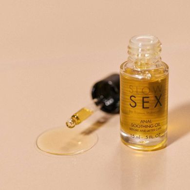 Успокаивающее масло для анального секса Bijoux Indiscrets Slow Sex Anal Soothing Oil Before & After 15 мл SX3248 фото