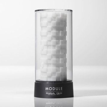 Мастурбатор Tenga 3D Module, дуже ніжний, з антибактеріального еластомеру зі сріблом SO2195 фото