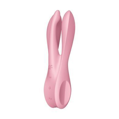 Клиторальный вибратор Satisfyer Threesome 1 Pink с тремя гибкими пальчиками SO6985 фото