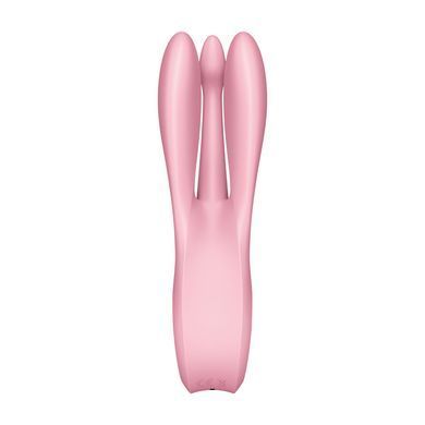 Клиторальный вибратор Satisfyer Threesome 1 Pink с тремя гибкими пальчиками SO6985 фото