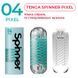 Мастурбатор Tenga Spinner 04 Pixel с упругой стимулирующей спиралью внутри SO4298 фото 12