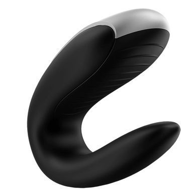 Смарт-вібратор для пар Satisfyer Double Fun (Black) з пультом ДК SO5058 фото