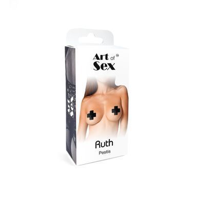Сексуальні наліпки на груди Art of Sex &ndash; Ruth, колір чорний SO6788 фото