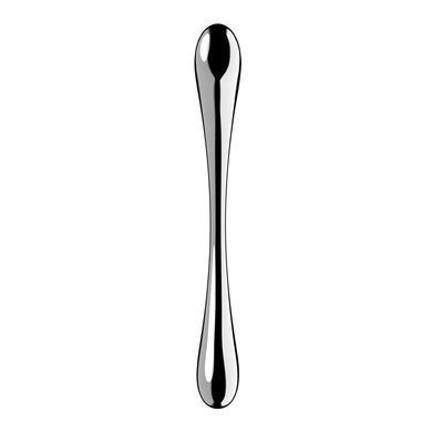 Металевий дилдо Satisfyer Cosmic Crest 1, двосторонній, можна нагрівати й охолоджувати SX3251 фото