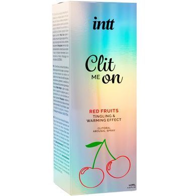 Збуджувальний спрей для клітора Intt Clit Me On Red Fruits Warming Effect 12мл зігріваючий ефект SO8393 фото