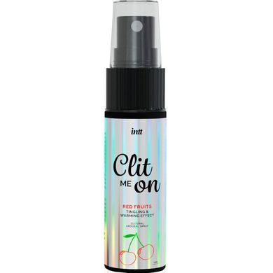 Збуджувальний спрей для клітора Intt Clit Me On Red Fruits Warming Effect 12мл зігріваючий ефект SO8393 фото