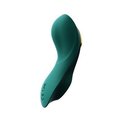 Смарт-вибратор в трусики Zalo - AYA Turquoise Green, насадка и пульт ДУ SO6647 фото