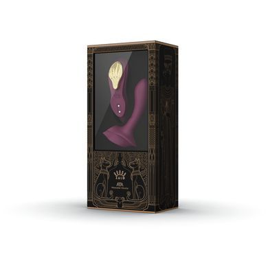 Смарт-вибратор в трусики Zalo - AYA Velvet Purple, насадка и пульт ДУ SO6648 фото