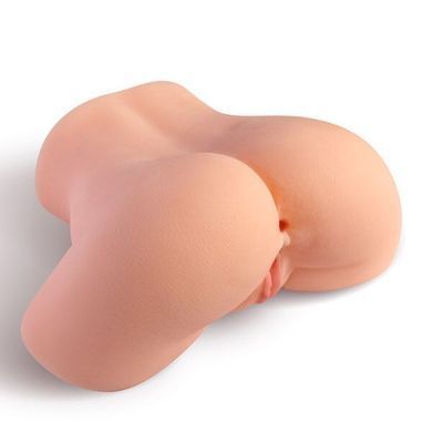 Мастурбатор-полуторс с вибрацией Real Body Real Briana, вагина и анус, 25х18 см SO9953 фото