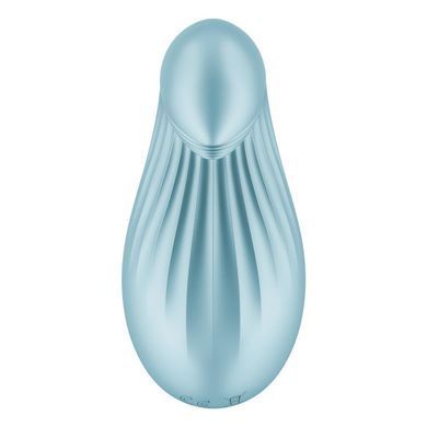 Вибратор Satisfyer Dipping Delight Light Blue, 2 мотора, гибкий кончик SO6991 фото
