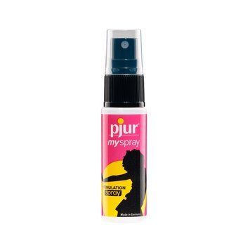 Возбуждающий спрей для женщин pjur myspray 20 мл, с экстрактом алоэ, эффект покалывания PJ10470 фото