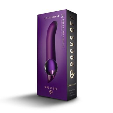 Вибратор для точки G Rocks Off Chaiamo G Purple, 10 режимов SX1202 фото