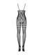 Бодістокінг Obsessive Bodystocking F213 S/M/L, імітація мереживного боді та резинки для панчіх SO7222 фото 6
