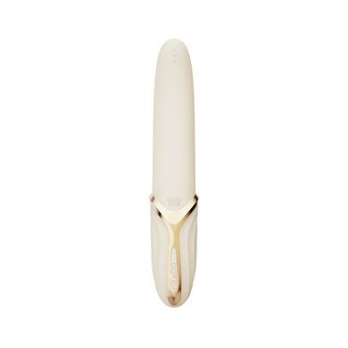 Вибратор Zalo &ndash; EVE Ivory White, вибрация + ротация, имитация язычка, подогрев до 39 &deg;C SO9548 фото