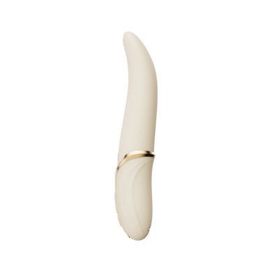 Вибратор Zalo &ndash; EVE Ivory White, вибрация + ротация, имитация язычка, подогрев до 39 &deg;C SO9548 фото
