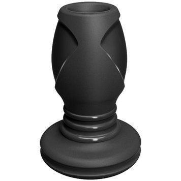Анальный туннель Doc Johnson Platinum Premium Silicone &mdash; The Stretch &mdash; Medium &mdash; Black SO4923 фото
