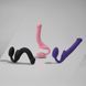 Безремневой страпон Strap-On-Me Rose L, полностью регулируемый, диаметр 3,7см SX2569 фото 9