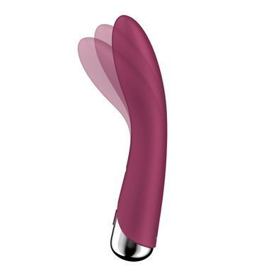 Вибратор точки G с вращением Satisfyer Spinning Vibe 1 Red, 2 мотора SX0558 фото