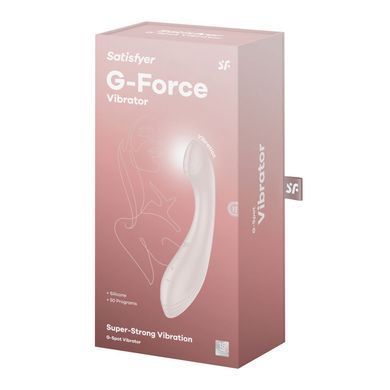 Вібратор для точки G Satisfyer G-Force Beige, 10 режимів + 5 рівнів інтенсивності SO8780 фото