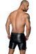 Мужские шорты с мокрым эффектом Noir Handmade H061 Powerwetlook shorts, M SX0104 фото 3