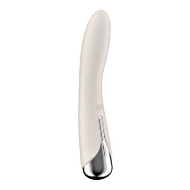 Вибратор точки G с вращением Satisfyer Spinning Vibe 1 Beige, 2 мотора SX0560 фото