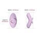 Смарт-вибратор для клитора Svakom Echo 2 Pink Lilac, подогрев до 38 &deg;C, съемная насадка на палец SX2449 фото 6