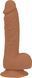 Фаллоимитатор ADDICTION Steven 7.5" Silicone Dong Caramel, вибропуля в подарок SX3155 фото 2