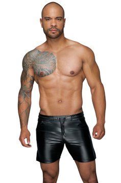 Мужские шорты с мокрым эффектом Noir Handmade H061 Powerwetlook shorts, 3XL SX0108 фото