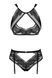 Комплект Obsessive Allastia 2-pcs set black S/M SX2577 фото 4