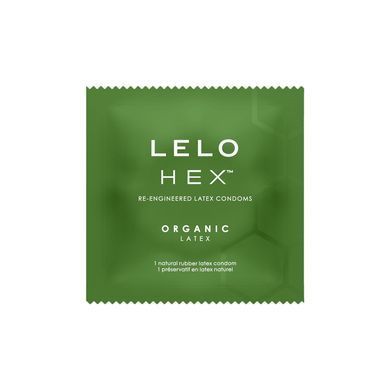 Презервативы LELO HEX Condoms Organic 36 Pack, тонкие и суперпрочные SX3045 фото