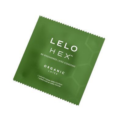 Презервативы LELO HEX Condoms Organic 36 Pack, тонкие и суперпрочные SX3045 фото