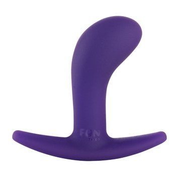 Анальна пробка Fun Factory BOOTIE S, фіолетова, діаметр 2,8 см, тонкий обмежувач SX1002 фото