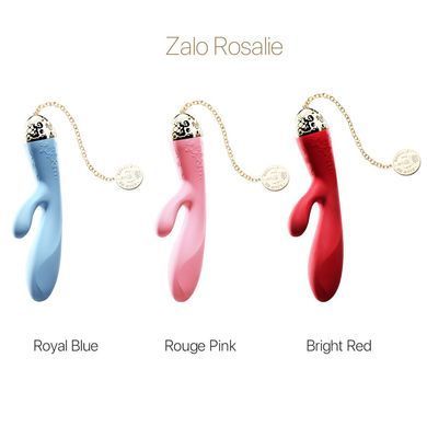 Смартвибратор-кролик Zalo &mdash; Rosalie Rouge Pink SO6666 фото