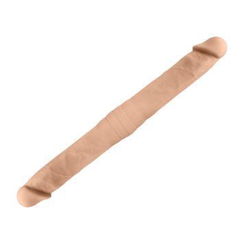Двусторонний фаллоимитатор SilexD Billy-Joe Double Dong Flesh M, гибкий, термореактивный SX0593 фото