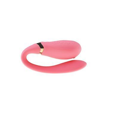 Смартвібратор для пар Zalo Fanfan set Rouge Pink, пульт ДК SO6672 фото