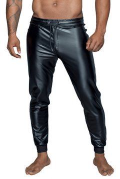 Мужские треггинсы Noir Handmade H063 Powerwetlook treggings, S, мокрый эффект SX0115 фото